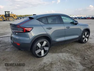 2023 Volvo C40 Recharge Pure Electric Ultimate with VIN YV4ED3GM4P2026472, listed as a Copart auction lot 67486994 with 0 mi miles and Salvage Title. Bid and sale history available at carsss.com. Image 3.