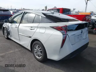 2018 Toyota Prius Two with VIN JTDKARFU7J3054710, listed as a IAAI auction lot 41372798 with 347,148 mi miles. Bid and sale history available at carsss.com. Image 3.
