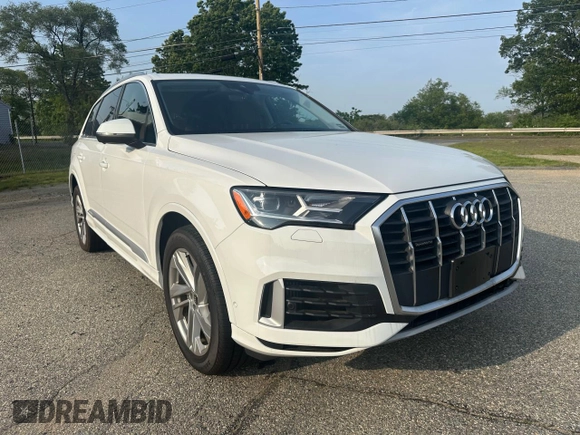 2021 Audi Q7 Premium Plus с VIN WA1LXAF70MD014461, выставлен на аукционе Copart как лот 62428405 с пробегом 63 076 миль миль и Чистый • Clean title. История ставок и продаж доступна на DreamBid. Изображение 1.