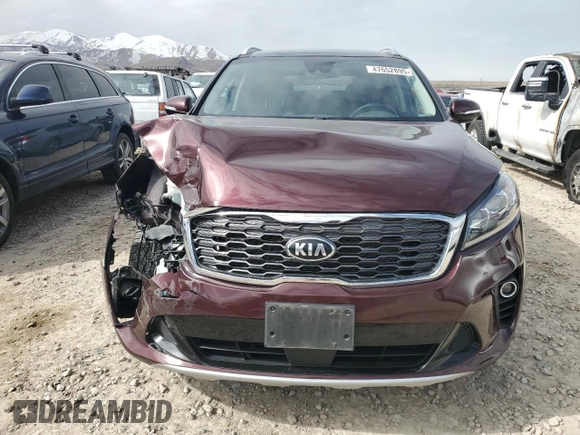 2020 Kia Sorento EX with VIN 5XYPHDA56LG694667, listed as a Copart auction lot 47652895 with 57,787 mi miles and Salvage Title. Bid and sale history available at DreamBid. Image 5.