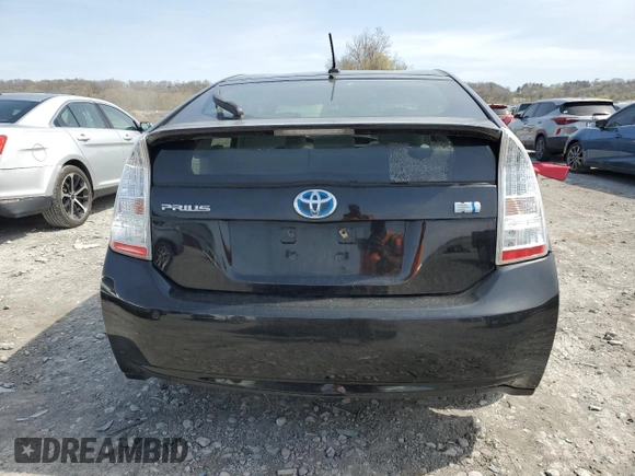 2011 Toyota Prius I with VIN JTDKN3DU6B0311122, listed as a Copart auction lot 51510715 with 252,654 mi miles and Clean Title. Bid and sale history available at carsss.com. Image 6.