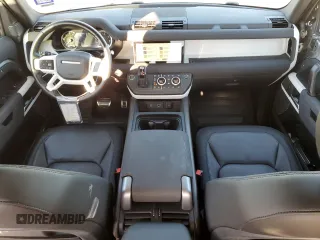 2023 Land Rover Defender X-Dynamic SE with VIN SALE2EEU1P2129252, listed as a Copart auction lot 45420325 with 12,382 mi miles and Salvage Title. Bid and sale history available at DreamBid. Image 8.