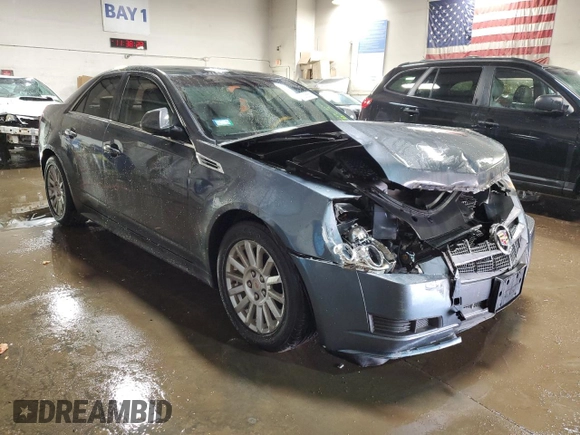 2010 Cadillac CTS Luxury with VIN 1G6DE5EG6A0136384, listed as a Copart auction lot 51216855 with 56,059 mi miles and Salvage Title. Bid and sale history available at carsss.com. Image 4.