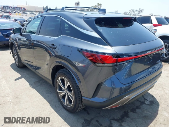 2024 Lexus RX 350 with VIN 2T2BAMCA3RC074903, listed as a IAAI auction lot 42390715 with 4,381 mi miles and . Bid and sale history available at DreamBid. Image 3.