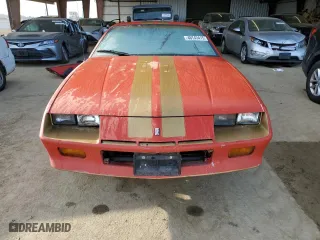 1987 Chevrolet Camaro with VIN 1G1FP21H3HN153484, listed as a Copart auction lot 46743415 with 47,669 mi miles and Clean Title. Bid and sale history available at carsss.com. Image 5.