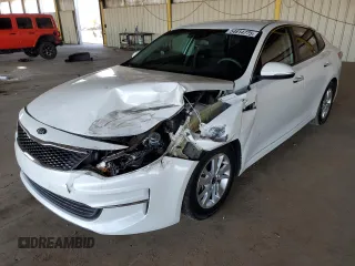 2016 Kia Optima LX with VIN KNAGT4L31G5072404, listed as a Copart auction lot 54614775 with 73,213 mi miles and Salvage title. Bid and sale history available at DreamBid. Image 1.