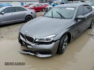 2017 BMW 7 Series 750i with VIN WBA7F0C33HGM22010, listed as a Copart auction lot 45919333 with 0 mi miles. Bid and sale history available at carsss.com. Image 11.
