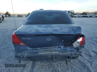 2003 Kia Spectra z VIN KNAFB121435232105, wystawiony jako Copart lot #88780695 z przebiegiem 161 466 mil mil oraz Szkoda całkowita • Salvage title. Historia ofert i sprzedaży dostępna na DreamBid. Obrazek 6.