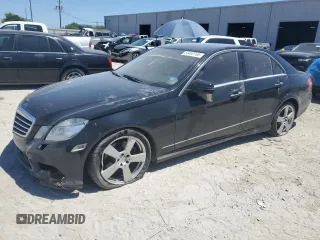 2011 Mercedes-Benz E-Class E 350 Luxury with VIN WDDHF5GB4BA297704, listed as a Copart auction lot 53492705 with 222,195 mi miles and Salvage Title. Bid and sale history available at carsss.com. Image 1.