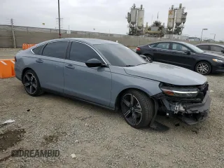 2023 Honda Accord Sport с VIN 1HGCY2F56PA011921, выставлен на аукционе Copart как лот 52381295 с пробегом 32 287 миль миль и Списание • Salvage title. История ставок и продаж доступна на DreamBid. Изображение 4.