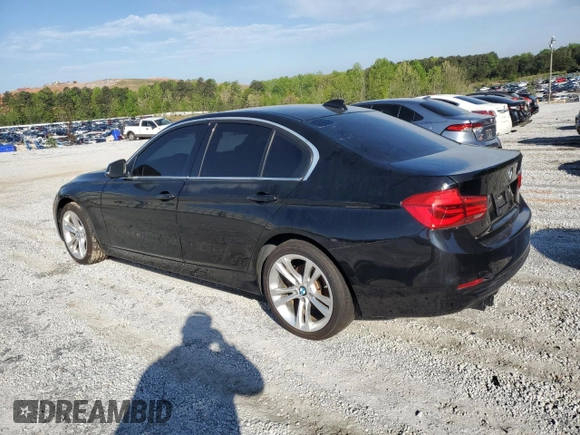 2017 BMW 3 Series 330i xDrive with VIN WBA8D9G57HNU60460, listed as a Copart auction lot 52536005 with 87,941 mi miles and Clean Title. Bid and sale history available at carsss.com. Image 2.