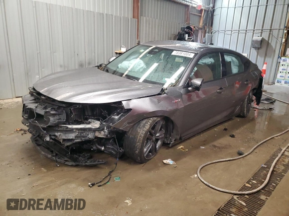 2024 Acura Integra Technology with VIN 19UDE4G79RA016395, listed as a Copart auction lot 78381004 with 7,458 mi miles and Salvage title. Bid and sale history available at DreamBid. Image 1.