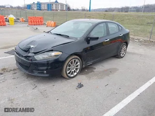 2014 Dodge Dart Limited with VIN 1C3CDFCB7ED907835, listed as a IAAI auction lot 41178235 with 150,016 mi miles. Bid and sale history available at carsss.com. Image 2.