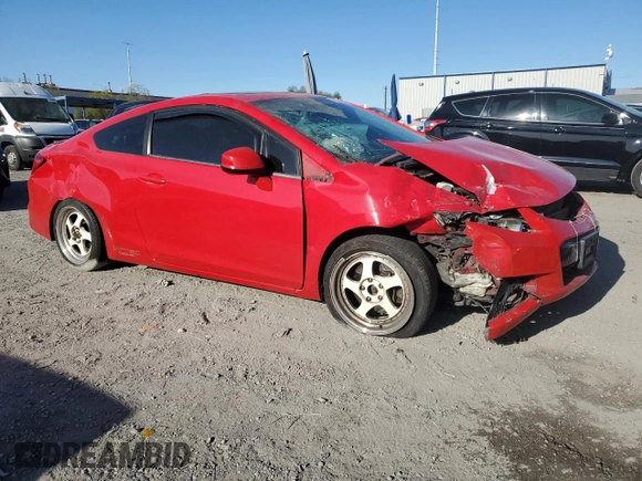 2012 Honda Civic Cpe Si with VIN 2HGFG4A52CH706301, listed as a Copart auction lot 52030945 with 153,917 mi miles and Salvage Title. Bid and sale history available at carsss.com. Image 4.