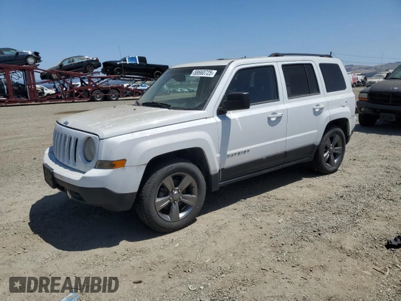 2014 Jeep Patriot High Altitude z VIN 1C4NJPFA3ED679743, wystawiony jako Copart lot #58660725 z przebiegiem 99 253 mil mil oraz Czysty tytuł • Clean title. Historia ofert i sprzedaży dostępna na DreamBid. Obrazek 1.