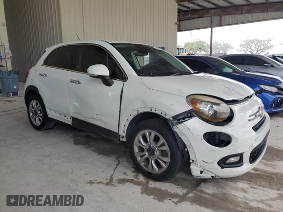 2016 FIAT 500X Lounge z VIN ZFBCFXDT2GP397059, wystawiony jako Copart lot #54349335 z przebiegiem 105 642 mil mil oraz Szkoda całkowita • Salvage title. Historia ofert i sprzedaży dostępna na DreamBid. Obrazek 4.