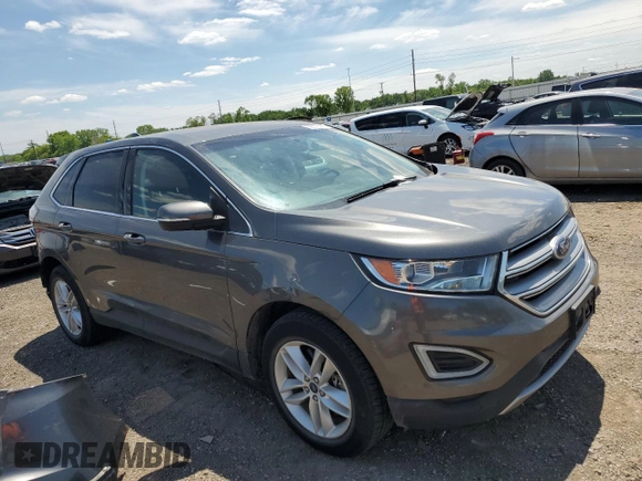 2016 Ford Edge SEL z VIN 2FMPK4J80GBC17489, wystawiony jako Copart lot #58372985 z przebiegiem 131 423 mil mil oraz Szkoda całkowita • Salvage title. Historia ofert i sprzedaży dostępna na DreamBid. Obrazek 4.