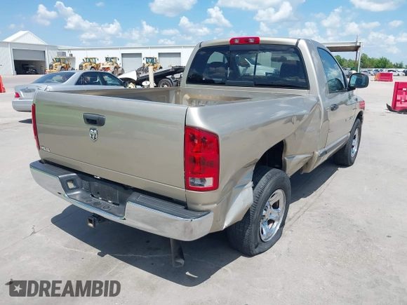 2005 Dodge 1500 SLT with VIN 1D7HA16N55J547409, listed as a IAAI auction lot 42098340 with 208,714 mi miles. Bid and sale history available at carsss.com. Image 4.