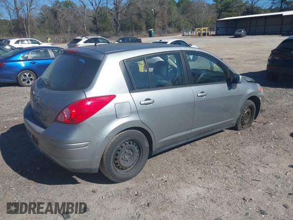 2012 Nissan Versa S with VIN 3N1BC1CPXCL364399, listed as a IAAI auction lot 41698536 with 258,701 mi miles. Bid and sale history available at carsss.com. Image 4.