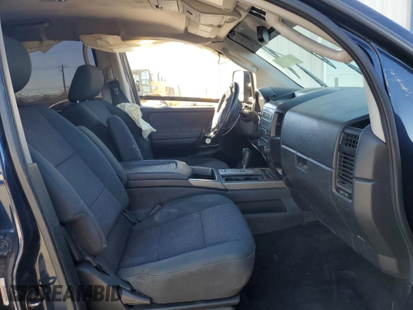 2010 Nissan Titan LE with VIN 1N6AA0EC5AN314233, listed as a Copart auction lot 84234574 with 175,110 mi miles and Salvage Title. Bid and sale history available at carsss.com. Image 7.