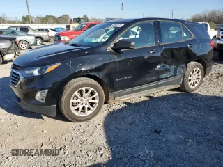 2019 Chevrolet Equinox LS with VIN 3GNAXHEV6KL315045, listed as a Copart auction lot 46669115 with 146,866 mi miles and Salvage Title. Bid and sale history available at carsss.com. Image 1.