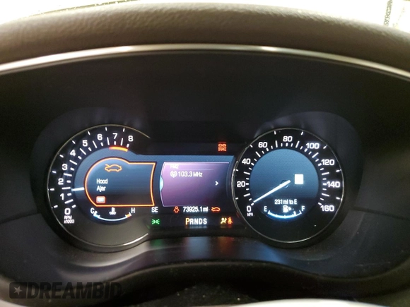 2015 Lincoln MKC with VIN 5LMTJ2AH1FUJ19521, listed as a Copart auction lot 50508365 with 73,925 mi miles and Salvage Title. Bid and sale history available at carsss.com. Image 9.