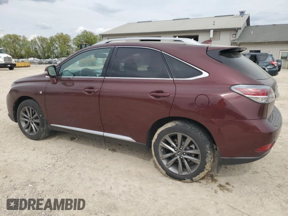 2014 Lexus RX 350 with VIN 2T2BK1BA4EC247495, listed as a Copart auction lot 54516225 with 214,056 mi miles and Salvage Title. Bid and sale history available at DreamBid. Image 2.