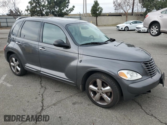 2004 Chrysler PT Cruiser GT z VIN 3C8FY78G14T355165, wystawiony jako Copart lot #55502235 z przebiegiem 65 783 mil mil oraz Szkoda całkowita • Salvage title. Historia ofert i sprzedaży dostępna na DreamBid. Obrazek 4.