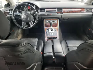 2006 Audi A8 4.2L with VIN WAUML44E86N006594, listed as a Copart auction lot 43246445 with Not provided miles and Salvage title. Bid and sale history available at DreamBid. Image 8.