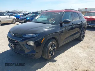 2021 Chevrolet TrailBlazer RS with VIN KL79MTSL3MB020223, listed as a IAAI auction lot 41790706 with 64,859 mi miles. Bid and sale history available at carsss.com. Image 17.
