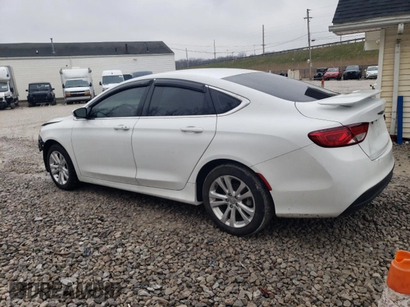 2017 Chrysler 200 Touring with VIN 1C3CCCFB5HN509809, listed as a Copart auction lot 51904555 with 30,210 mi miles and Salvage Title. Bid and sale history available at carsss.com. Image 2.