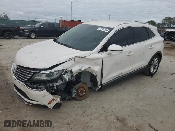 2018 Lincoln MKC Select with VIN 5LMCJ2C96JUL13900, listed as a Copart auction lot 81242704 with 52,571 mi miles and Non Repairable. Bid and sale history available at DreamBid. Image 1.