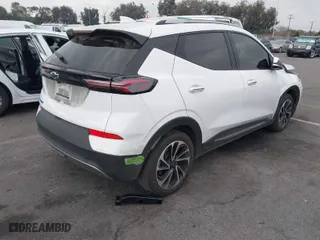 2023 Chevrolet Bolt EUV Premier with VIN 1G1FZ6S0XP4106564, listed as a IAAI auction lot 41454638 with 42,263 mi miles. Bid and sale history available at carsss.com. Image 4.
