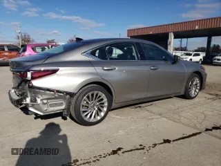 2020 Lexus ES 350 Luxury with VIN 58AEZ1B15LU079044, listed as a Copart auction lot 80201664 with 41,366 mi miles and Salvage title. Bid and sale history available at DreamBid. Image 3.