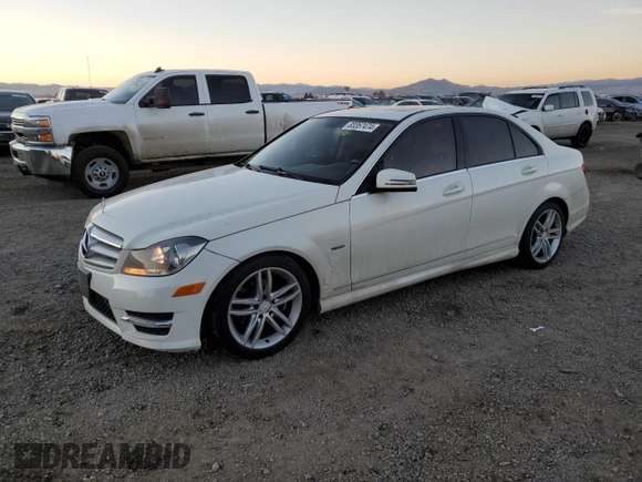2012 Mercedes-Benz C 250 Sport с VIN WDDGF4HB2CR230848, выставлен на аукционе Copart как лот 83357474 с пробегом Не указан миль и Списание • Salvage title. История ставок и продаж доступна на DreamBid. Изображение 1.