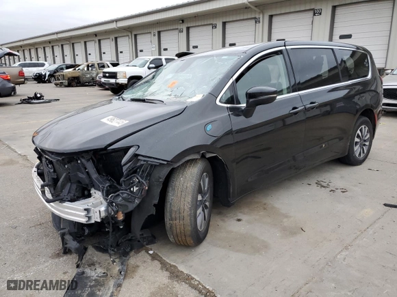 2023 Chrysler Pacifica Hybrid Touring L with VIN 2C4RC1L74PR554462, listed as a Copart auction lot 49627445 with 0 mi miles and Non Repairable. Bid and sale history available at carsss.com. Image 1.