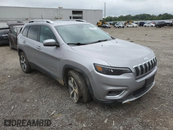 2019 Jeep Cherokee Limited with VIN 1C4PJMDX6KD216537, listed as a Copart auction lot 61259515 with 59,422 mi miles and Salvage title. Bid and sale history available at DreamBid. Image 4.