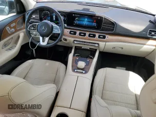 2021 Mercedes-Benz GLS 450 with VIN 4JGFF5KE0MA547652, listed as a Copart auction lot 52721464 with 58,712 mi miles and Salvage Title. Bid and sale history available at DreamBid. Image 8.