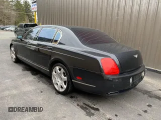 2008 Bentley Flying Spur with VIN SCBBR93W98C055885, listed as a Copart auction lot 81457494 with 81,286 mi miles and Clean Title. Bid and sale history available at DreamBid. Image 3.