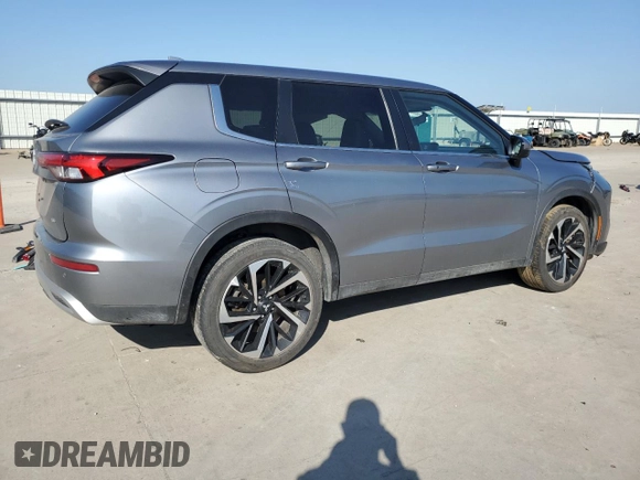 2024 Mitsubishi Outlander SE z VIN JA4J3VA83RZ009047, wystawiony jako Copart lot #54127475 z przebiegiem 38 429 mil mil oraz Szkoda całkowita • Salvage title. Historia ofert i sprzedaży dostępna na DreamBid. Obrazek 3.