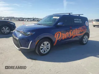 2024 Kia Soul S with VIN KNDJ23AU0R7222401, listed as a Copart auction lot 47919755 with 13,270 mi miles and Salvage Title. Bid and sale history available at DreamBid. Image 1.