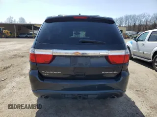2011 Dodge Durango Citadel with VIN 1D4SE5GT9BC695347, listed as a Copart auction lot 51534735 with 183,025 mi miles and Clean Title. Bid and sale history available at carsss.com. Image 6.