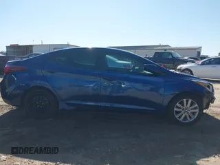 2016 Hyundai Elantra SE with VIN 5NPDH4AE1GH655759, listed as a IAAI auction lot 41721601 with 152,787 mi miles. Bid and sale history available at carsss.com. Image 13.
