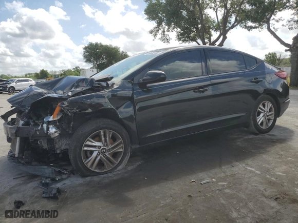 2019 Hyundai Elantra SEL with VIN 5NPD84LFXKH476330, listed as a Copart auction lot 50685455 with 85,365 mi miles and Non Repairable. Bid and sale history available at carsss.com. Image 1.