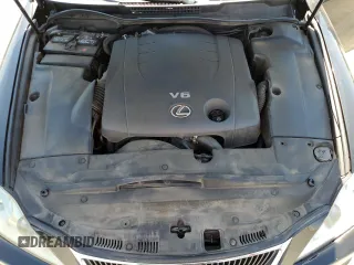 2007 Lexus IS 250 with VIN JTHBK262172027244, listed as a Copart auction lot 61504085 with 181,524 mi miles and Salvage title. Bid and sale history available at DreamBid. Image 11.