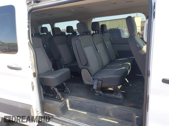 2023 Ford Transit Passenger XL with VIN 1FBAX2YG3PKA90941, listed as a IAAI auction lot 42472270 with 43,141 mi miles and . Bid and sale history available at DreamBid. Image 8.