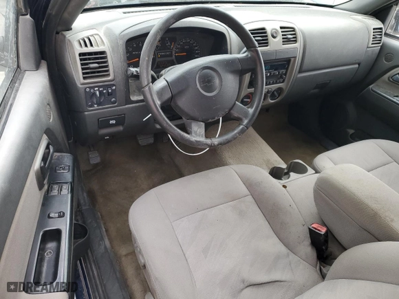 2005 Chevrolet Colorado LS Z85 with VIN 1GCCS196758216389, listed as a Copart auction lot 45340965 with 124,533 mi miles and Salvage Title. Bid and sale history available at carsss.com. Image 8.