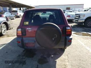 1998 Toyota RAV4 with VIN JT3GP10V7W0025437, listed as a Copart auction lot 37272833 with 120,080 mi miles and Salvage title. Bid and sale history available at DreamBid. Image 6.