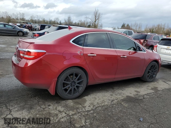 2012 Buick Verano Leather Group with VIN 1G4PS5SK5C4224359, listed as a Copart auction lot 45978045 with 176,672 mi miles and Salvage Title. Bid and sale history available at carsss.com. Image 3.