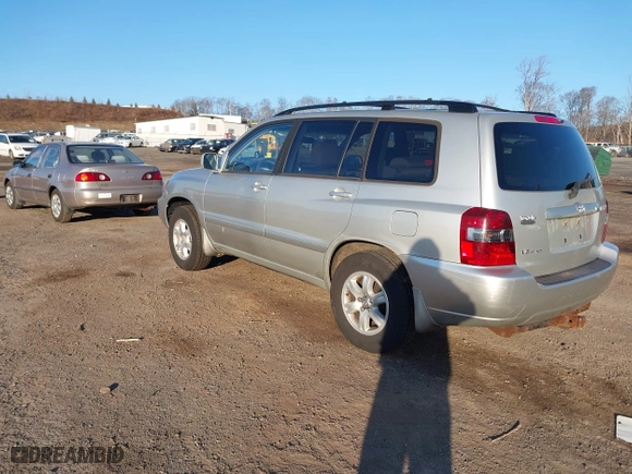 2004 Toyota Highlander with VIN JTEEP21A640022106, listed as a IAAI auction lot 41748682 with 184,488 mi miles. Bid and sale history available at carsss.com. Image 3.